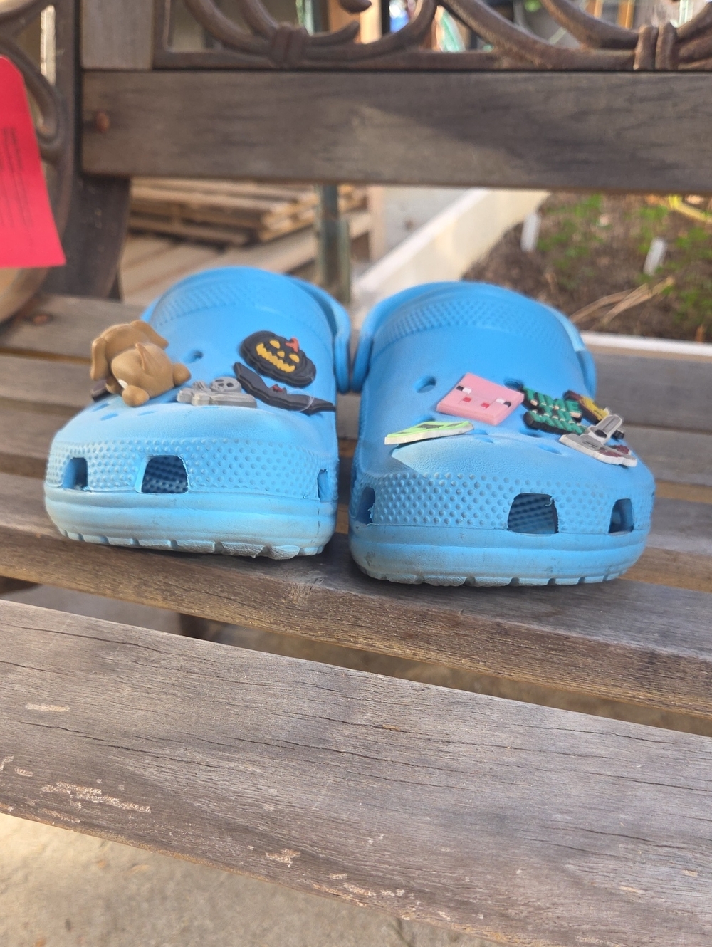 Blue Crocs Good Condition - Picture 2 of 8